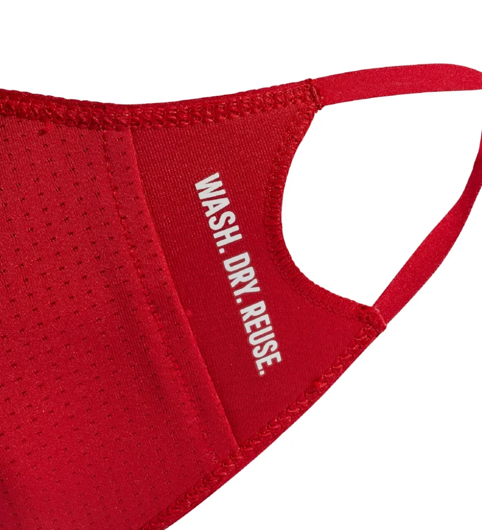 adidas Performance Mundbind - 3-pak - Sort/Rød