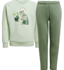 adidas Performance Træningssæt - LK Sw Mndo Jog - Lingrn/Cybemt