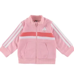 adidas Performance Træningssæt - I 3S Tib TS - Trupnk/White/Pnkf