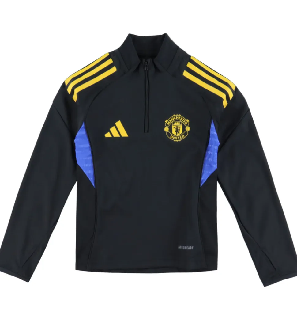 adidas Performance Træningsbluse - Manchester United - Sort/Blå/