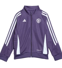 adidas Performance Træningssæt - MUFC TK SUIT I - Aurplu/Sort