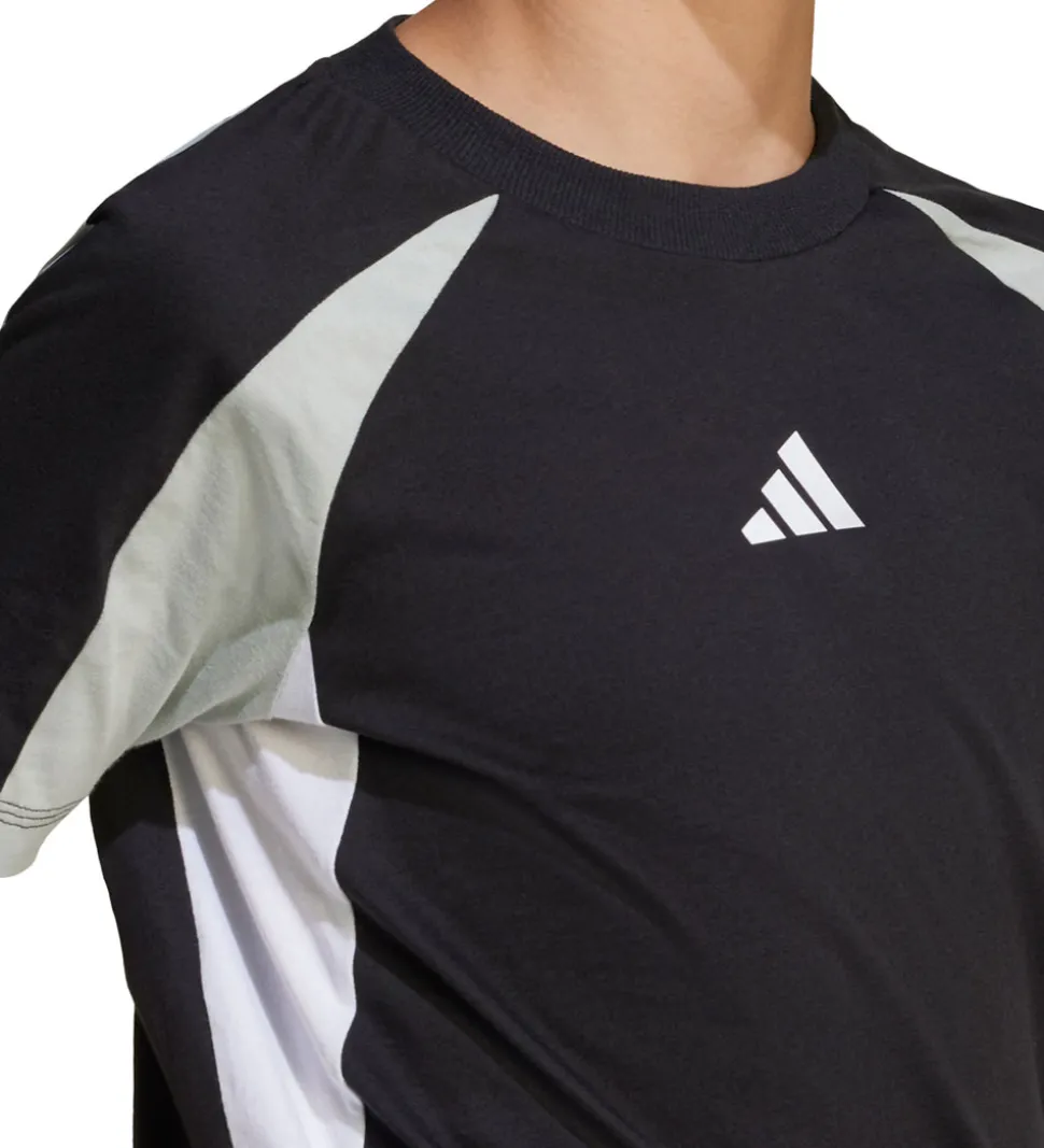 adidas Performance T-shirt - J CB T - Sort m. Logo