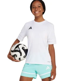 adidas Performance T-shirt - SQUA25 JSY Y - Hvid/Sort