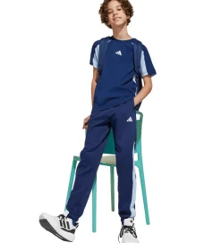 adidas Performance T-shirt - J CB T - Blå m. Logo