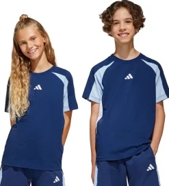 adidas Performance T-shirt - J CB T - Blå m. Logo