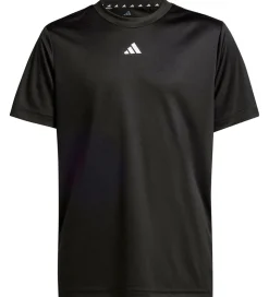 adidas Performance T-Shirt - Sort/Hvid