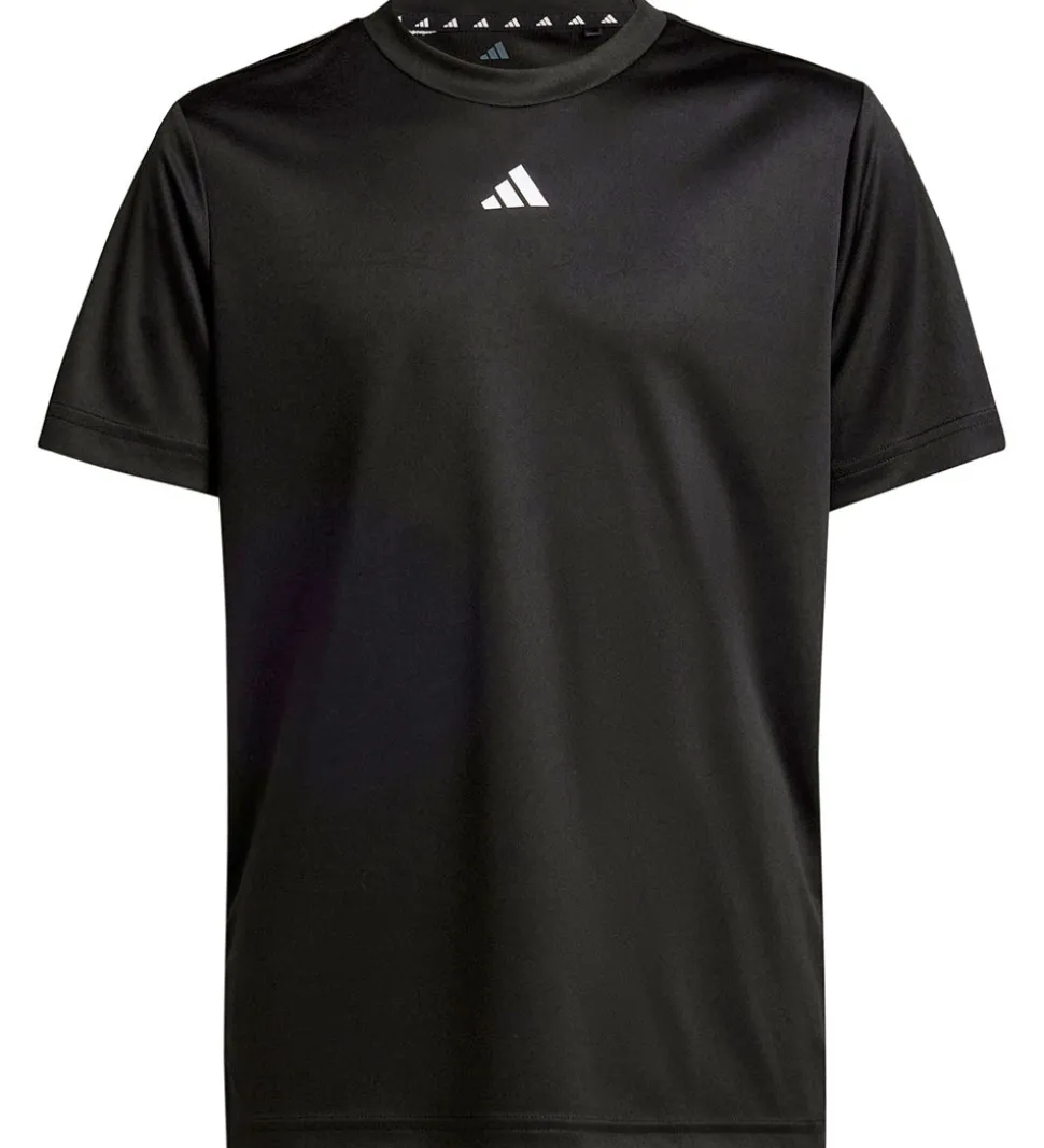 adidas Performance T-Shirt - Sort/Hvid
