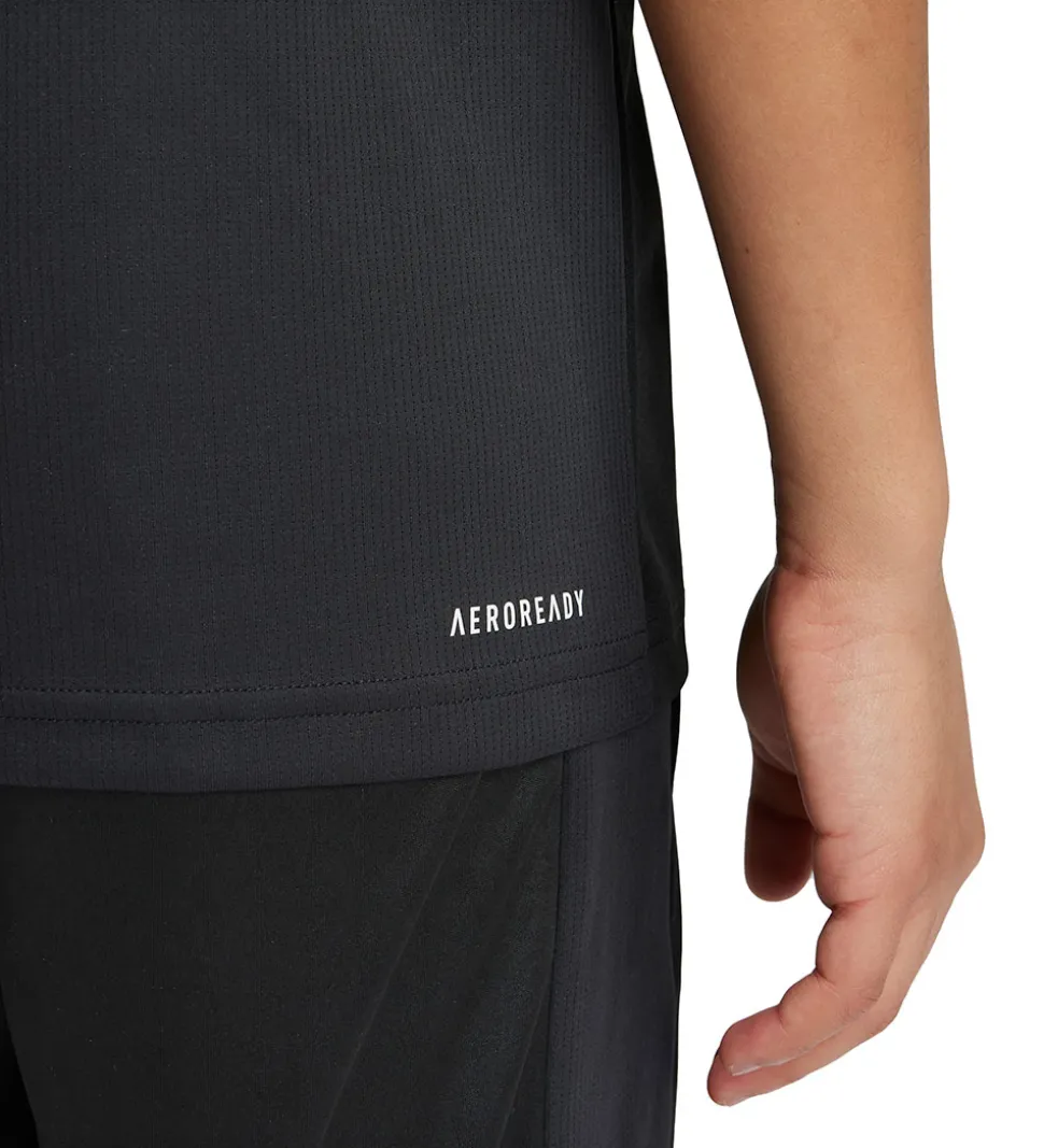 adidas Performance T-Shirt - Sort/Hvid