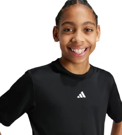 adidas Performance T-Shirt - Sort/Hvid