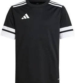 adidas Performance T-shirt - SQUA25 JSY Y - Sort/Hvid