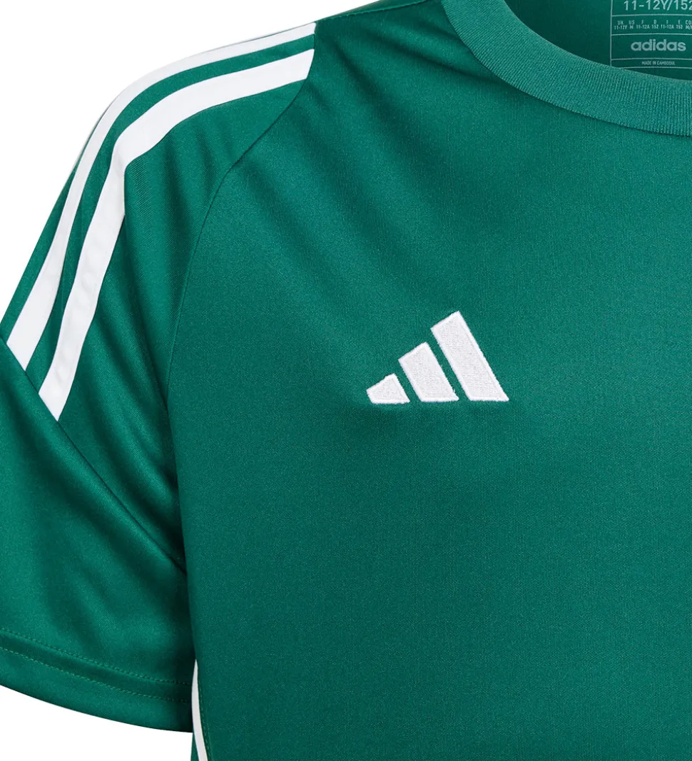 adidas Performance T-shirt - Tiro24 Jsyy - Grøn/Hvid