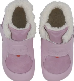 Affenzahn Hjemmesko m. For - Noos - Leather - Growy Otter - Rose