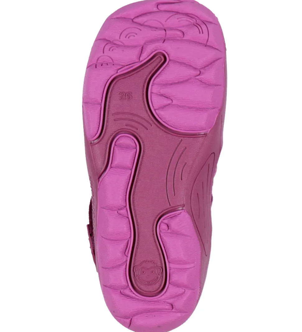 Affenzahn Støvler - Tex - Low Boot - Noos - Explory Bird - Berry