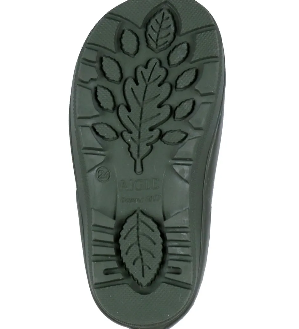 Aigle Gummistøvler m. For - Ai Woody-Pop - Fur - Kaki
