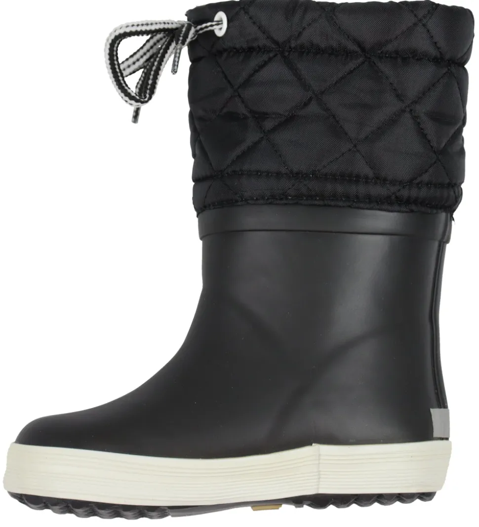 Aigle Termostøvler - Giboulee 2 - Sort m. Hvid