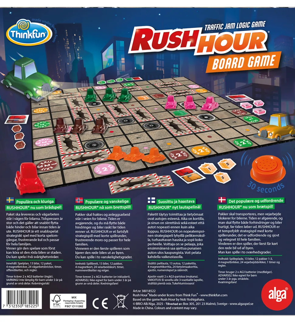 Alga Brætspil - Rush Hour