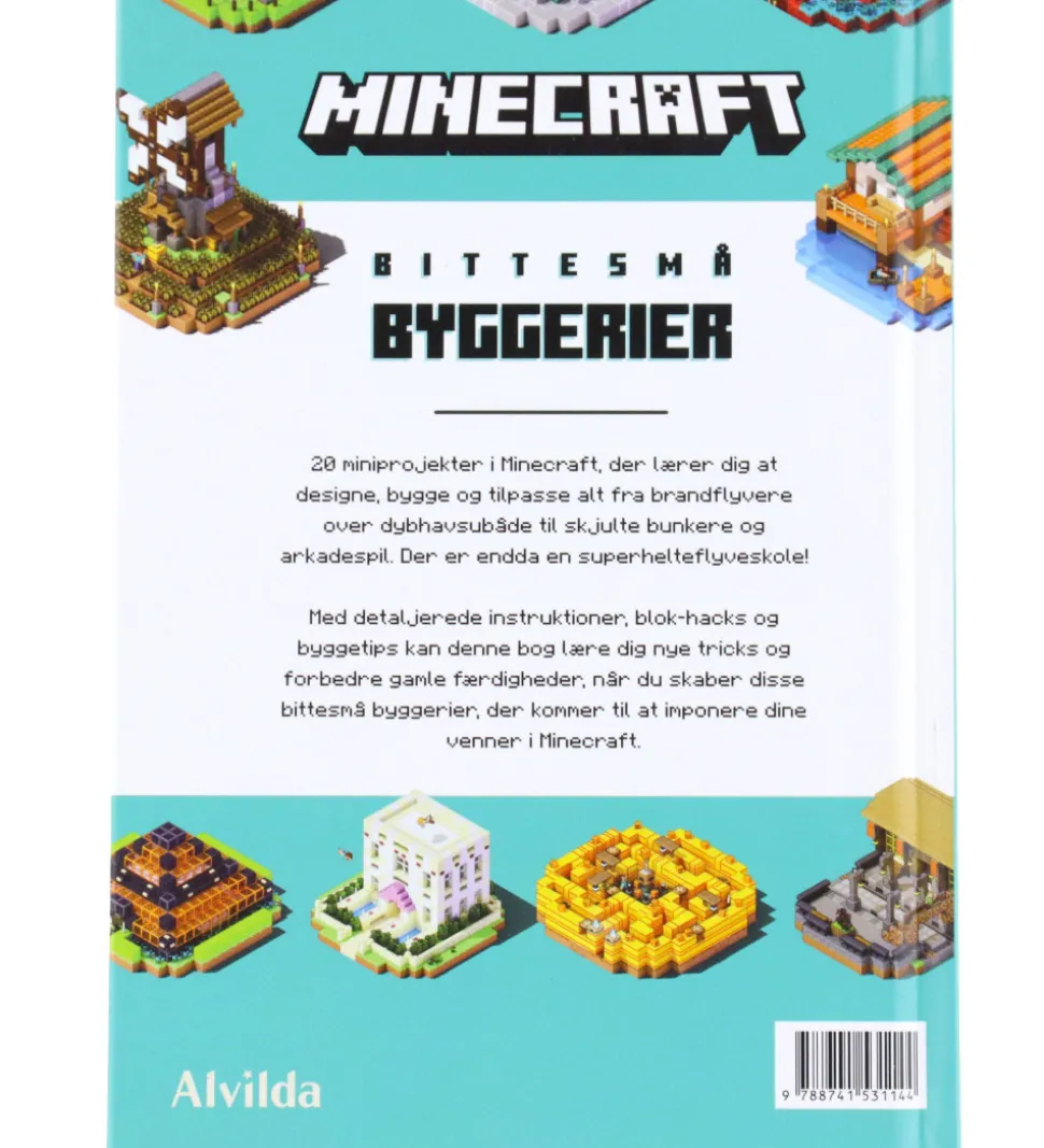Alvilda Bog - Minecraft - Bittesmå Byggerier - DA