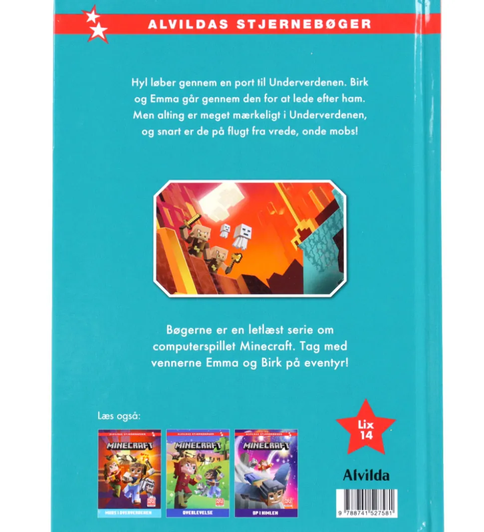 Alvilda Bog - Minecraft - Flugten Fra Underverdenen - DA