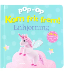 Alvilda Bog - Pop-op - Kom Frit Frem - Enhjørning - DA