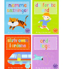 Alvilda Bog - Skriv og Visk Ud - De Første Ord - DA