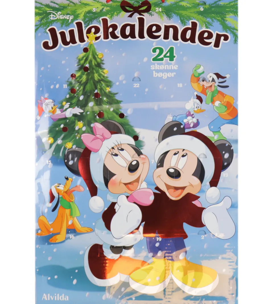 Alvilda Julekalender - Disney - 24 Bøger