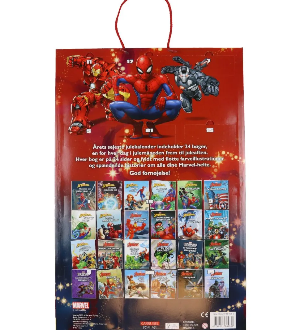 Alvilda Julekalender - Marvel - 24 Bøger