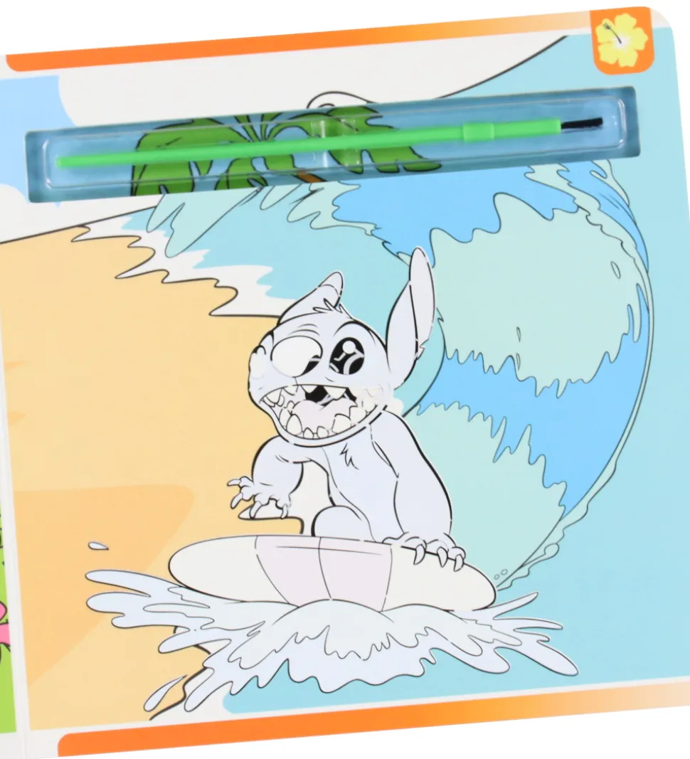 Alvilda Malebog - Mal Med Vand - Disney Stitch - DA