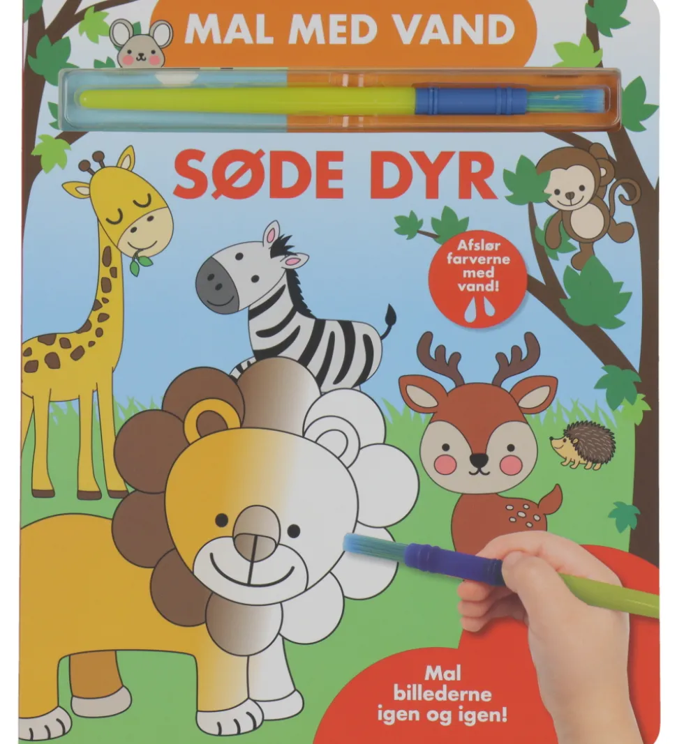 Alvilda Malebog - Mal med Vand - Søde Dyr