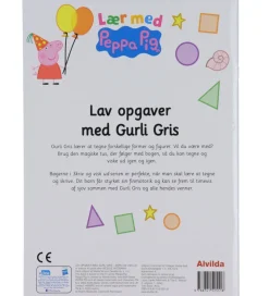 Alvilda Opgavebog - Lær Med Gurli Gris - Skriv Og Visk Ud - Dans