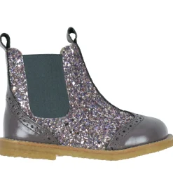Angulus Støvler - Chelsea - Lavender/Pastel m. Glitter