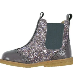 Angulus Støvler - Chelsea - Lavender/Pastel m. Glitter