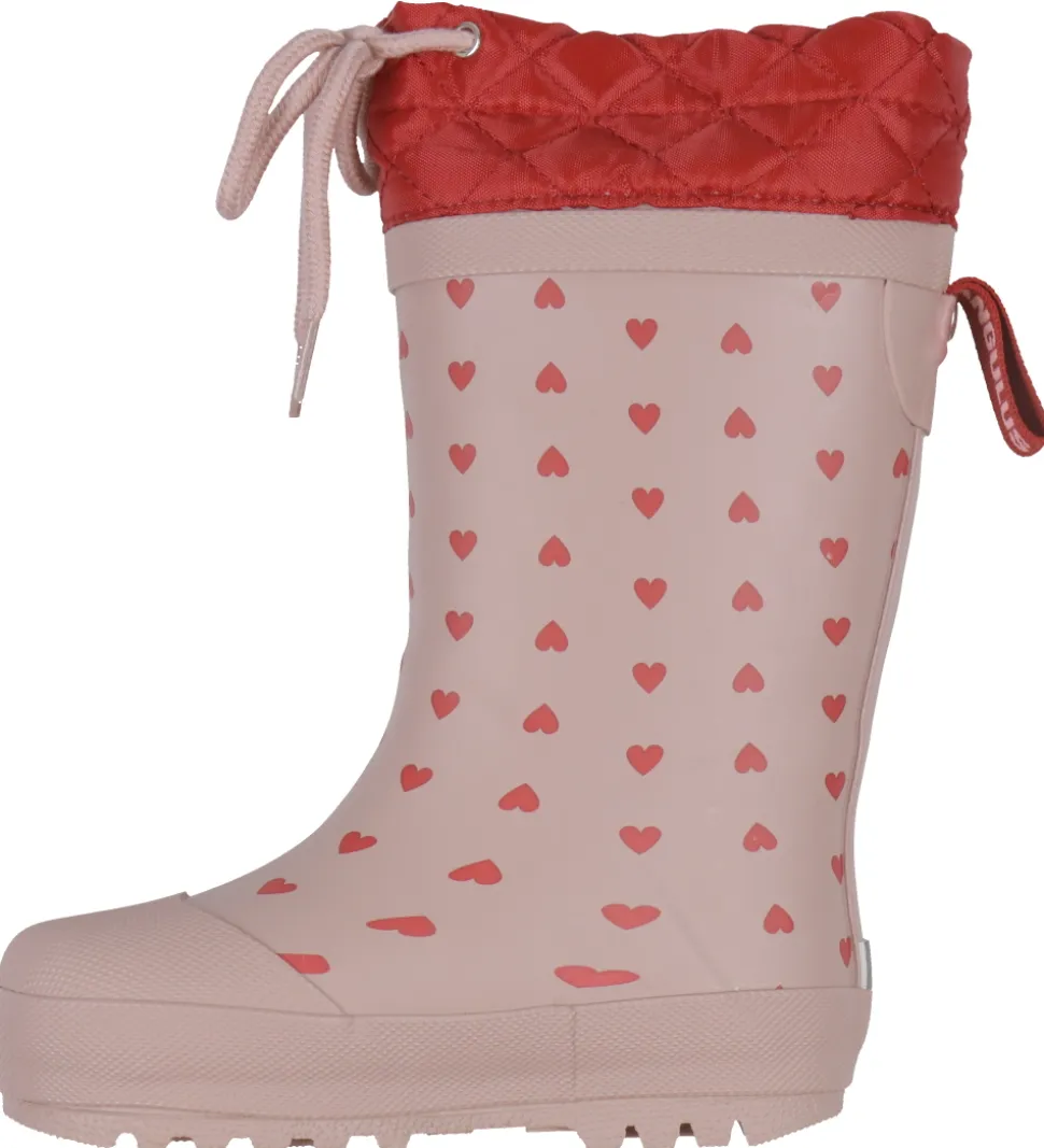 Angulus Termostøvler m. Uldfoer - Rose Hearts