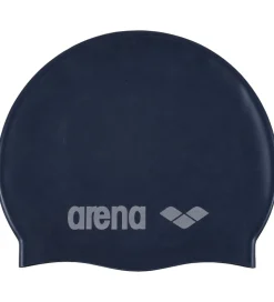Arena Badehætte - Classic Silicone JR - Denim/Silver