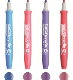 Artline Tuscher - Decorite Brush - 4 stk. - Contemporary Metalli