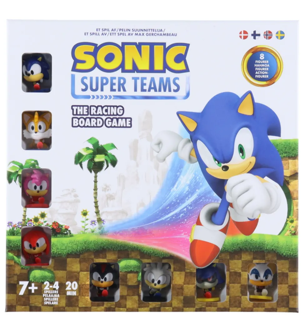 Asmodee - Sonic Brætspil - Sonic Super Teams - Nordic