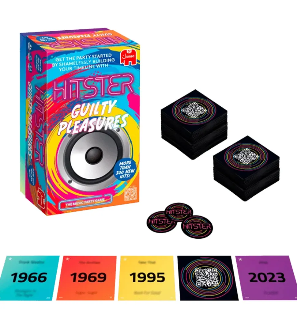 Asmodee Spil - Hitster Guilty Pleasures