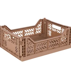 Aykasa Foldekasse - 40x30x15 cm - Midi - Warm Taupe