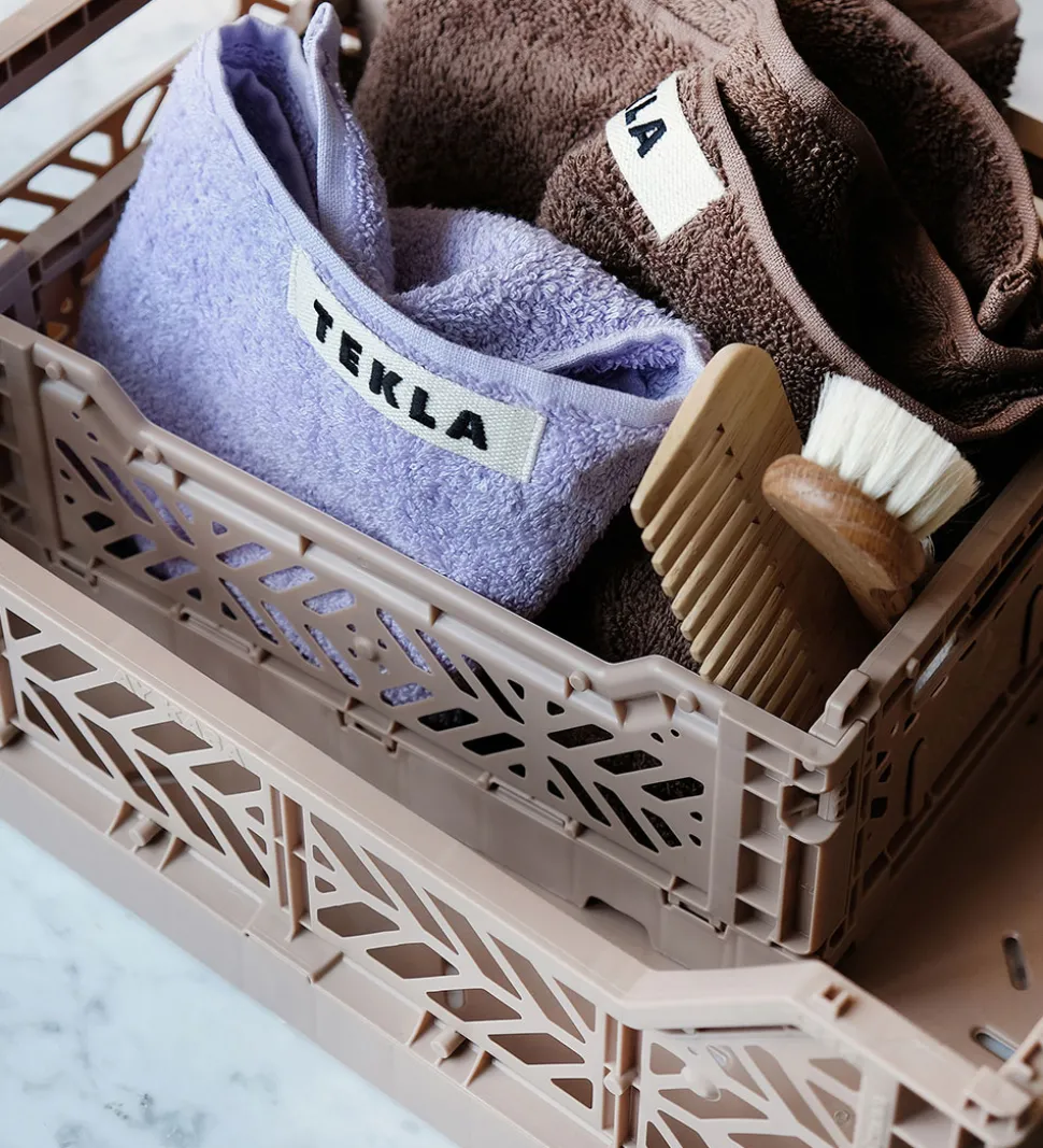 Aykasa Foldekasse - 40x30x15 cm - Midi - Warm Taupe