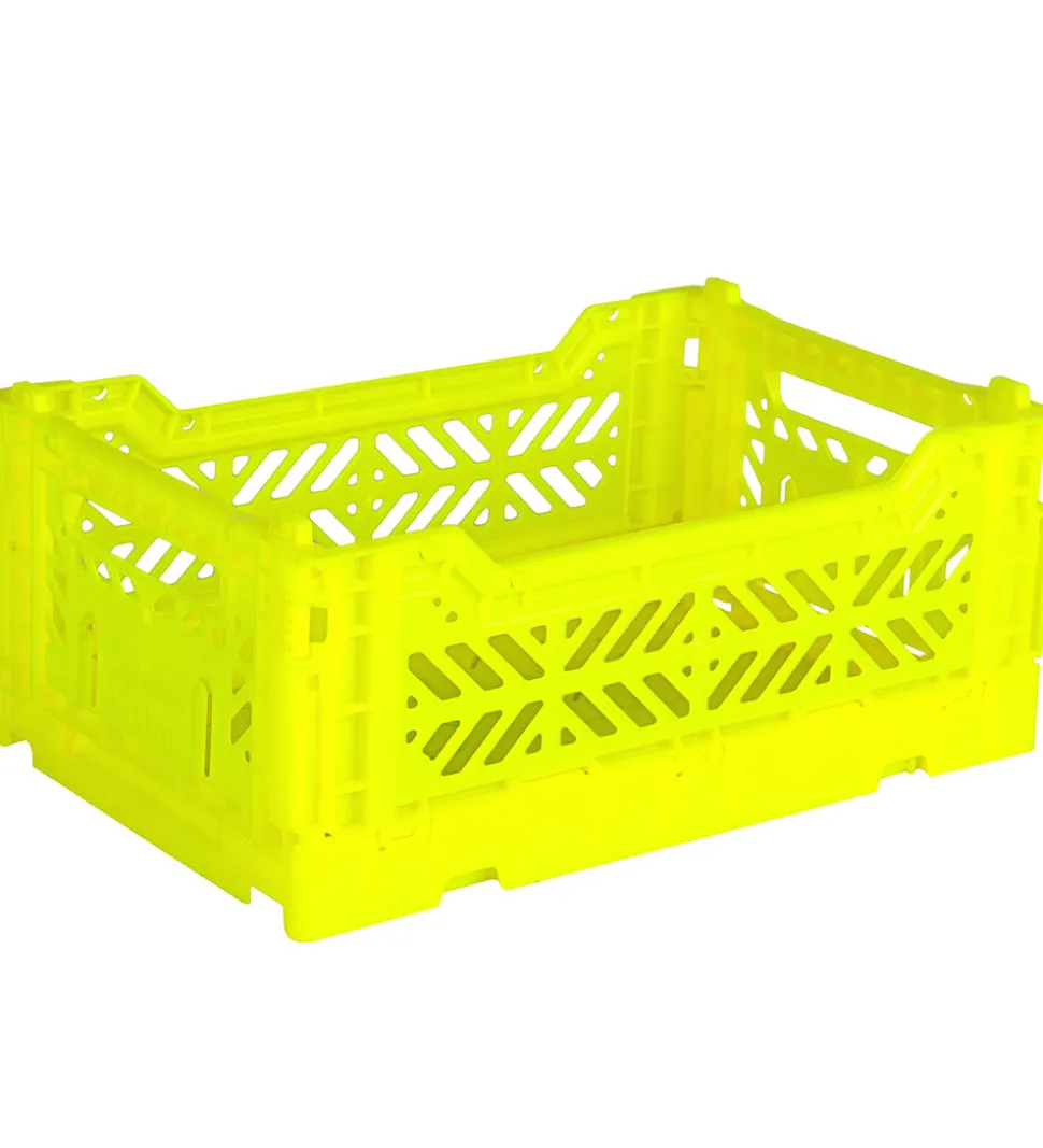 Aykasa Foldekasse - 27x17x11 cm - Mini - Neon Yellow