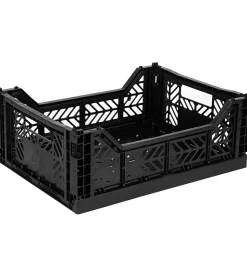 Aykasa Foldekasse - 40x30x15 cm - Midi - Sort