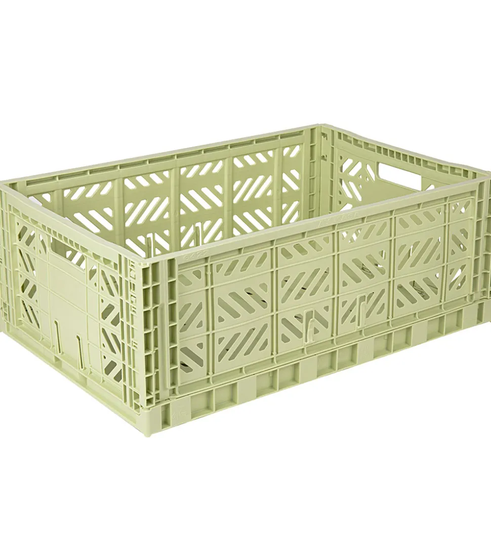 Aykasa Foldekasse - 60x40x22 cm - Maxi - Lime Cream