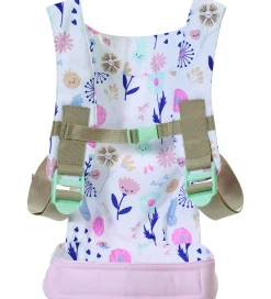 BABY Born Dukketilbehør - Dukkebæresele m. Blomster