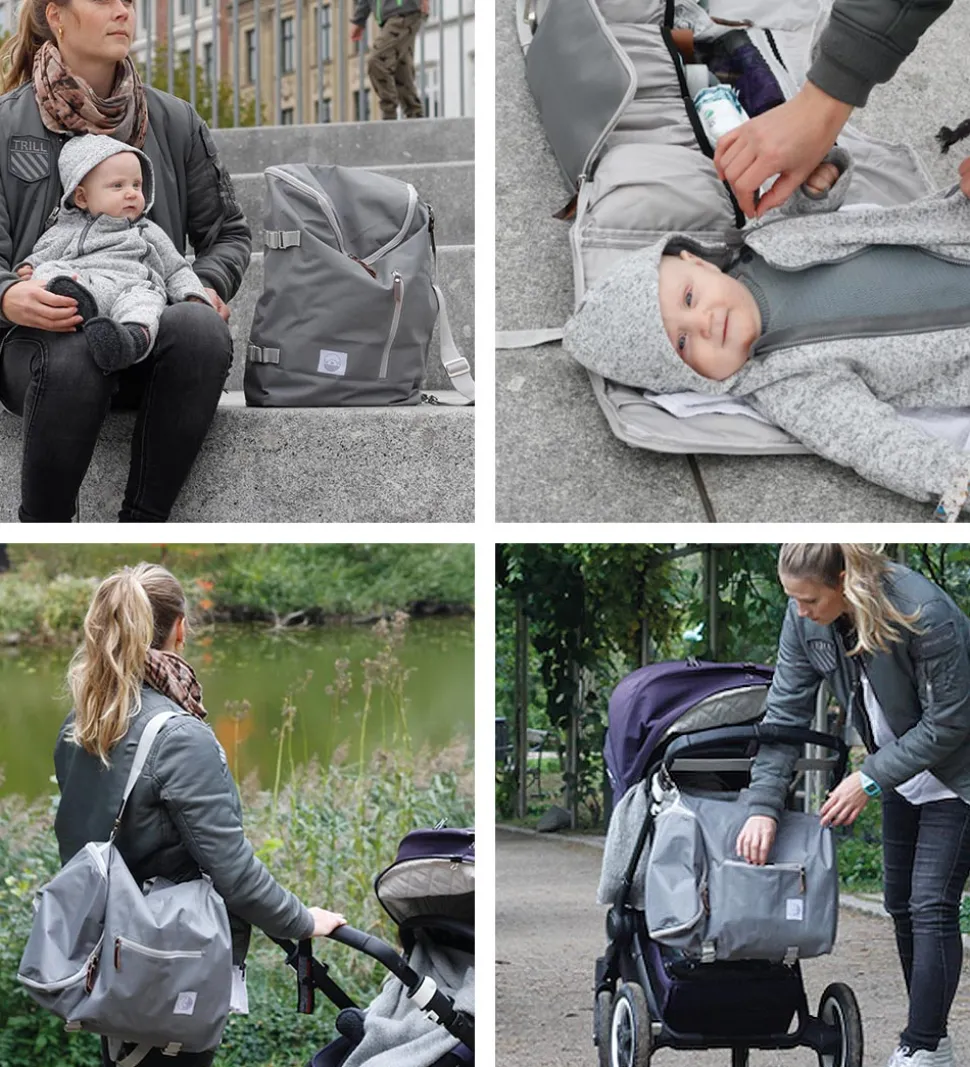 Baby Dreamer Pusletaske - Grå