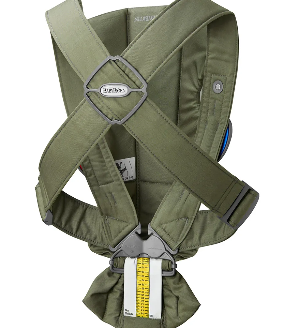 BabyBjörn Bæresele - Mini - Vævet - Mørkegrøn