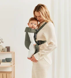 BabyBjörn Bæresele - Mini - Vævet - Mørkegrøn