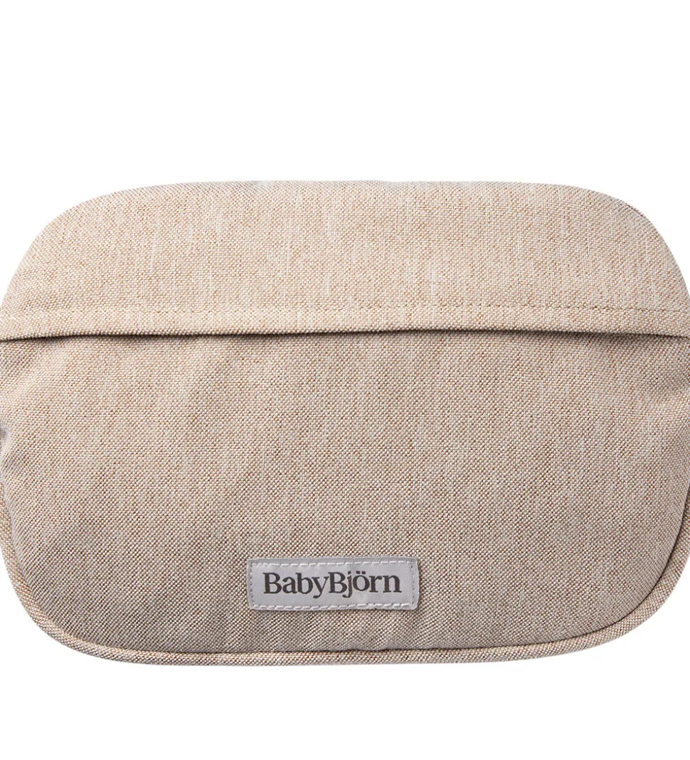 BabyBjörn Lommer til Bæresele - Vævet Melange - Lys Beige