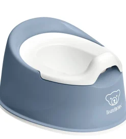 BabyBjörn Potte - Gråblå/Hvid