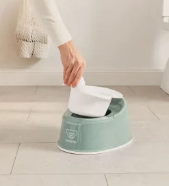 BabyBjörn Potte - Grågrøn/Hvid