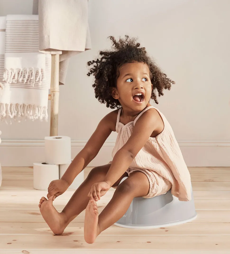 BabyBjörn Potte - Grå/Hvid