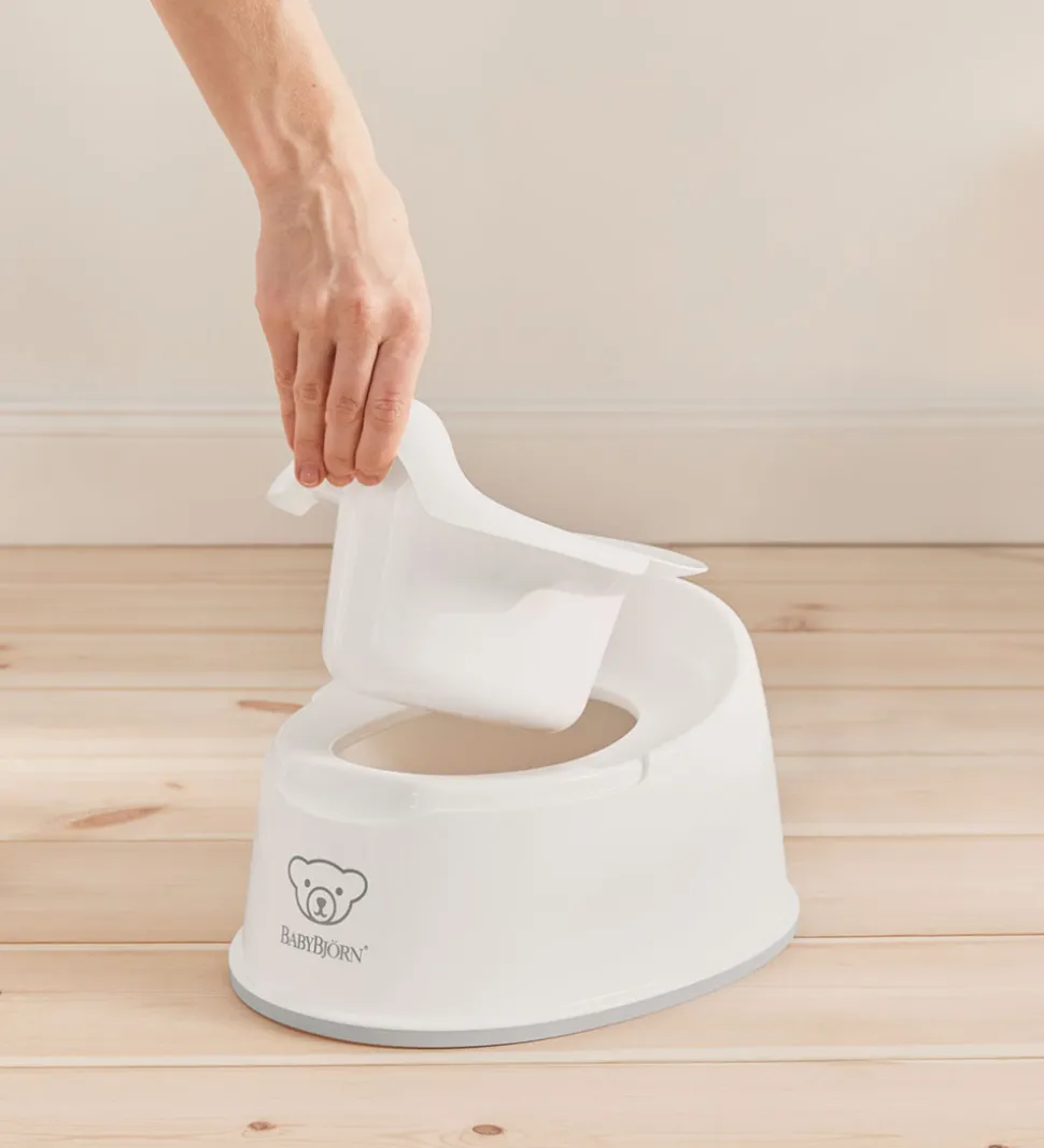 BabyBjörn Potte - Hvid/Grå